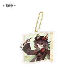原神 アクリルストラップ 流れゆく水に詩を紡いでシリーズ 胡桃 [キャラクターグッズ]