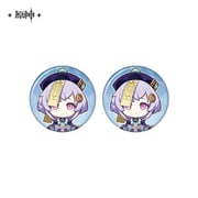原神 ミニ缶バッジセット 留影叙佳期シリーズ 七七 [キャラクターグッズ]