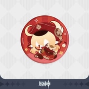 原神 ふかふか缶バッジ 「火花騎士」クレー [キャラクターグッズ]