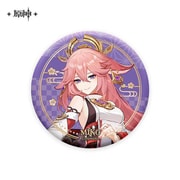 原神 キャラ缶バッジ 稲妻城シリーズ 八重神子 [キャラクターグッズ]