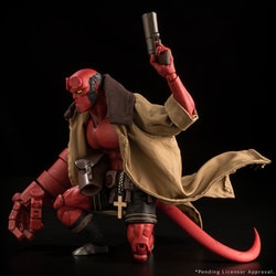 ヘルボーイ フィギュア hellboy 1/12　1000toys Amazon.com: 1000 Toys Hellboy 30th Anniversary 1:12 Scale