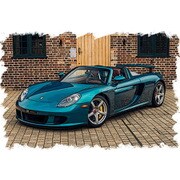EML070F 1/18 ポルシェ カレラ GT 2004 ターコイズグリーンメタリック [レジンキャストミニカー]