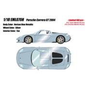 EML070H 1/18 ポルシェ カレラ GT 2004 ホライゾンブルーメタリック [レジンキャストミニカー]