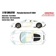 EML070I 1/18 ポルシェ カレラ GT 2004 パールホワイト [レジンキャストミニカー]