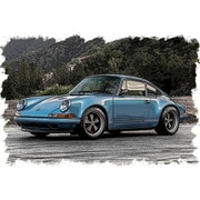 VM111V 1/43 シンガー 911 964 クーペ ライトブルーメタリック [レジンキャストミニカー]