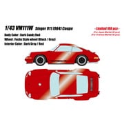 VM111W 1/43 シンガー 911 964 クーペ ダークキャンディレッド [レジンキャストミニカー]