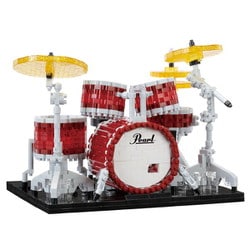 NBM-056 nanoblock（ナノブロック） Pearl ドラムセット“マスターズ” [ブロック玩具]