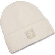 UAハーフタイム カフ ビーニー ビーニー Summit White/Khaki Base（110） 1373101