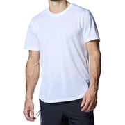 ランエニウェア ショートスリーブTシャツ 1386617 White/Tetra Gray/Black 100 MDサイズ [ランニングウェア シャツ メンズ]