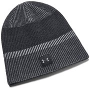 UAローンチ ビーニー ビーニー Black/Black/Reflective（001） 1386648