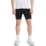 ローンチ ハーフタイツ 1387011 Black/White 001 XLサイズ [ランニングウェア タイツ・レギンス メンズ]