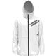 UAトリコット ラインド ウーブン ジャケット 1388237 100 WHT SMサイズ [ランニングウェア ジャケット メンズ]