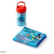 38-1535200 [クールタオル 30cm×110cm Disney cool summer ミッキーマウス＆ミニーマウス ブルー ボトルパッケージ入り]