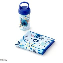 クールタオル 30cm×110cm Disney cool summer リロ＆スティッチ ブルー ボトルパッケージ入り 38-1535201