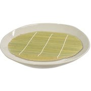 スピラ すのこ付深型プレート アイボリー PUN384707