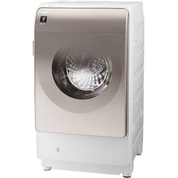 SHARP ドラム式洗濯機 本体 ゴールド ヨドバシ.com - シャープ SHARP ドラム式洗濯乾燥機 洗濯12kg