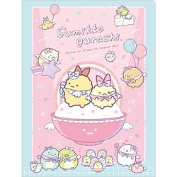 キャラクターグッズ FA12303 すみっコぐらし クリアホルダー 10ポケット 「天使なえびてんアイドル」テーマ