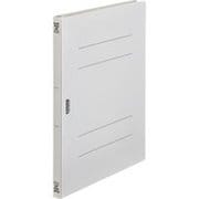PPフラットファイル(A4S) グレー 書類整理グッズ FF-A4S-GY