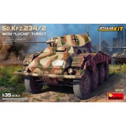 MA35416 1/35 Sd.Kfz.234/2装甲車 w/「ルクス」砲塔 インテリアキット [組立式プラスチックモデル]