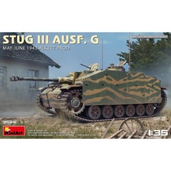 MA35341 1/35 III号突撃砲Ｇ型 1943年5月～6月 アルケット社製 [組立式プラスチックモデル]
