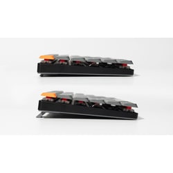 Keychron K5 Max 茶軸 JIS 有線/無線 RGB ホットスワップ Keychron K5 Max QMK/VIA Wireless Custom Mechanical Keyboard