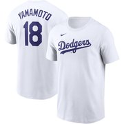 ML0124SS24 [Tシャツ ドジャース 山本由伸 ネームアンドナンバー ホワイト M]