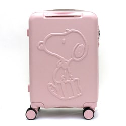 【未使用品】グリップマスター　スヌーピー　キャリーケース　機内持ち込み　32L スヌーピー スーツケース （ピンク/グレージュ） 32L キャリー