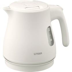 蒸気レス電気ケトル 0.8L マットホワイト PCV-A080WM