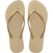 40000302719390 [ビーチサンダル Slim（スリム） Sand Grey/Light Golden 390（25/26cm） 正規輸入品]