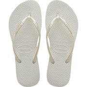 40000300001378 [ビーチサンダル Slim（スリム） White 378（24/25cm） 正規輸入品]
