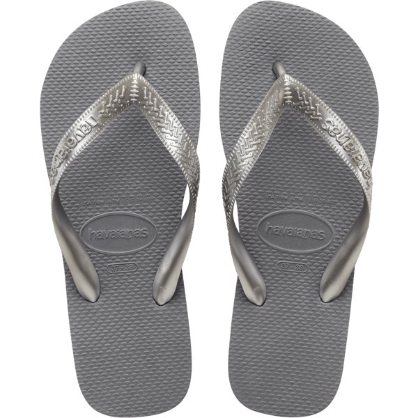 ハワイアナス Havaianas40000295178412 [ビーチサンダル Top（トップ） Steel Gary 412（27cm） 正規輸入品]Ω