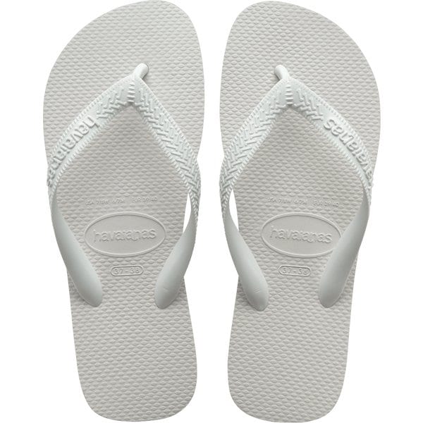 ハワイアナス Havaianas40000290001412 [ビーチサンダル Top（トップ） White 412（27cm） 正規輸入品]Ω