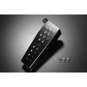 スポーツフットレスト 黒アルマイト 1APF30