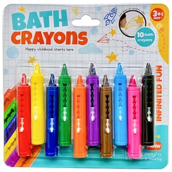 BATH-10C おふろクレヨン10色セット [対象年齢：3歳～]