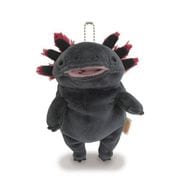 MOUP-0088B もちシリーズ ボールチェーン付 ぬいぐるみ mini もちうぱ ブラック