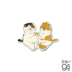 NEKO-003 世にも不思議な猫世界 クロス素材ステッカー マタタビール