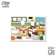 RAW-029 世にも不思議な猫世界 L判絹目生写真 ねこのようしょくやさん