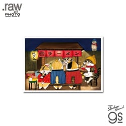 RAW-032 世にも不思議な猫世界 L判絹目生写真 ラーメン屋台マオ