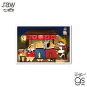 RAW-032 世にも不思議な猫世界 L判絹目生写真 ラーメン屋台マオ