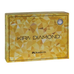 キラダイヤモンド2 ホワイト（ダース） KIRA DIAMOND2 [ゴルフボール 1ダース 12球入り]