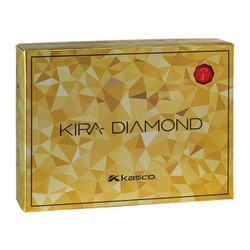 キラダイヤモンド2 レッド（ダース） KIRA DIAMOND2 [ゴルフボール 1ダース 12球入り]