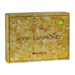 キラダイヤモンド2 イエロー（ダース） KIRA DIAMOND2 [ゴルフボール 1ダース 12球入り]