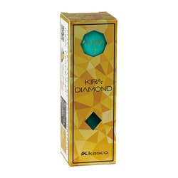 キラダイヤモンド2 ターコイズ（スリーブ） KIRA DIAMOND2 [ゴルフボール 1スリーブ 3球入り]