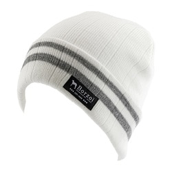 BZKC-2430W [ボルゾイ ニットキャップ ホワイト フリー（56～60cm）]