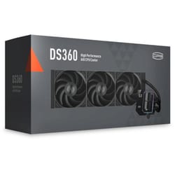 CPS オールインワン水冷クーラー 360mmラジエーター DS360-BK CPS DS360-BK オールインワン水冷クーラー ブラック : パソコン