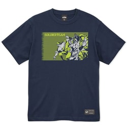 KMC キン肉マン Tシャツ ST DASH ヘイジーネイビー Lサイズ