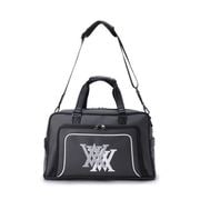 AGEUUBB01BKF [DOUBLE LOGO BOSTON BAG BLACK F ダブルロゴボストンバッグ ブラック]