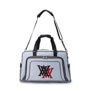 AGEUUBB01WHF [DOUBLE LOGO BOSTON BAG WHITE F ダブルロゴボストンバッグ ホワイト]