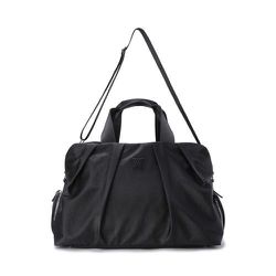 AGEUUBB03BKF [SHIRRING BOSTON BAG BLACK F シャーリングボストンバッグ ブラック]