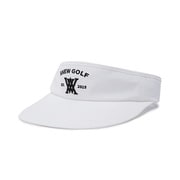 AGEUUCP21WHM [（U） WIDE VISOR WHITE M ワイドバイザー （UNISEX）ホワイト]